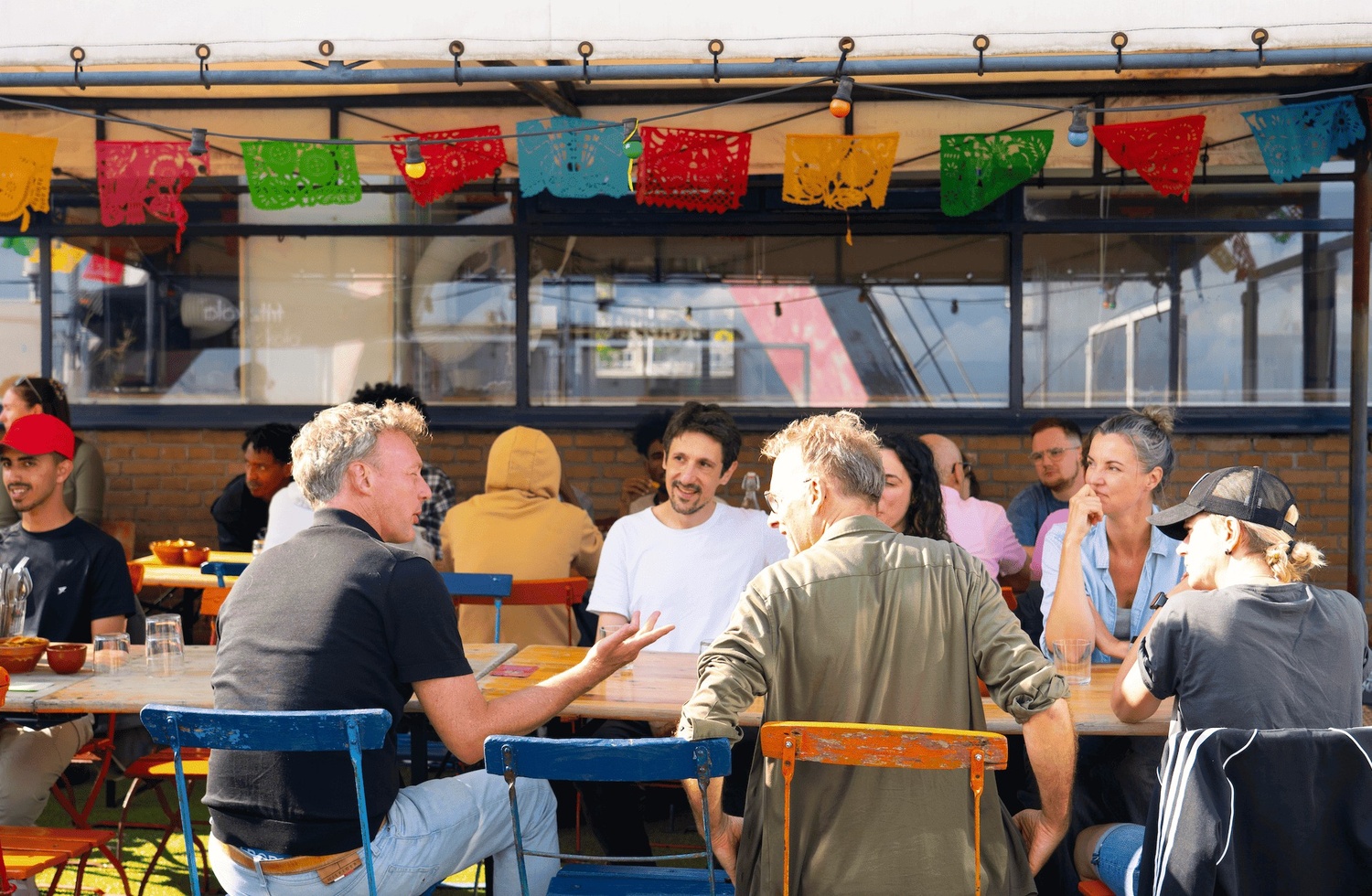 New in Town & Never Left: Share a table